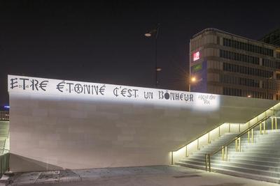 Jacques Villeglé - Gare Austerlitz Paris - 2014