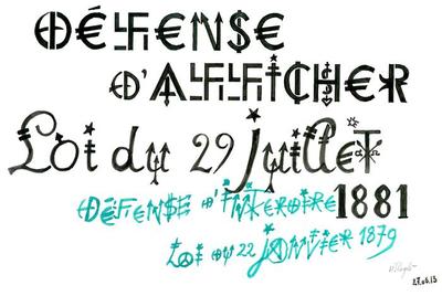 Défense d'afficher - Jacques Villeglé 