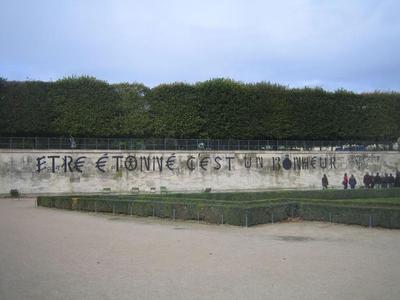Jacques Villeglé - Tuileries Paris - 2009