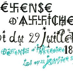 Défense d'afficher - Jacques Villeglé 