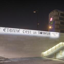 Jacques Villeglé - Gare Austerlitz Paris - 2014