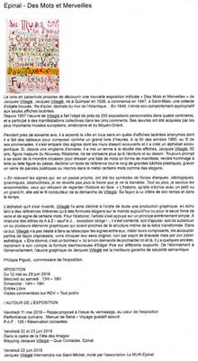Epinal - Des Mots et Merveilles
