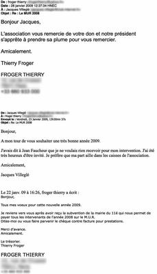 Emails - Le M.U.R