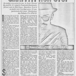 Graffiti Non Stop - Libération.