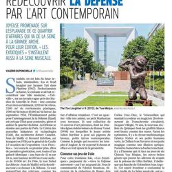 Redécouvrir la Défense par l'art contemporain - Le Figaro