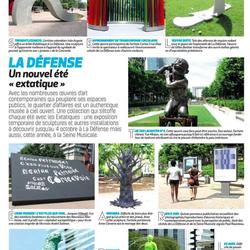 La Défense Un Nouvel été "extatique"