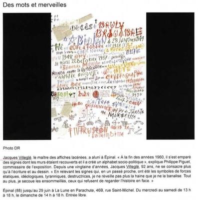 Des Mots et Merveilles