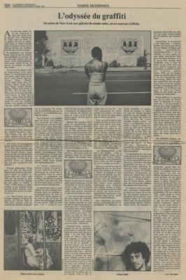 L'odyssée du graffiti - Le Monde.