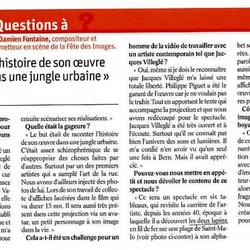 Questions à Damien Fontaine