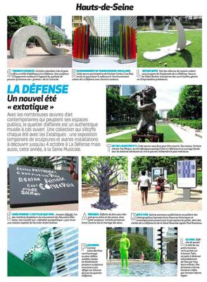 La Défense Un Nouvel été "extatique"