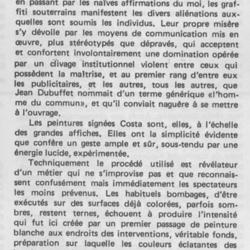 Costa - Axe Sud.