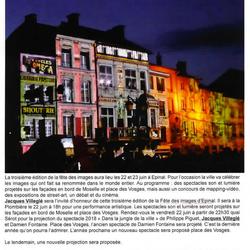 Fête des images : les façades de la ville s'habillent d'images