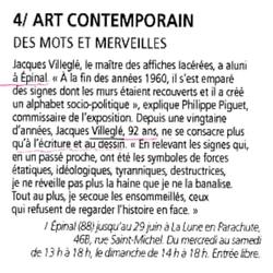 Art contemporain Des Mots et Merveilles