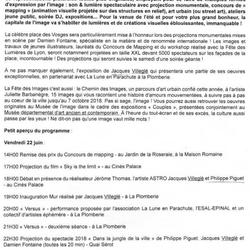 Les 22 et 23 juin Epinal Fête les images - News Press