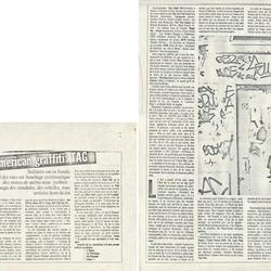 American Graffiti: TAG - Libération.