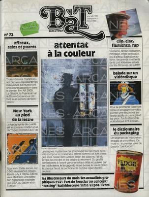 Attentat à la couleur - BAT
