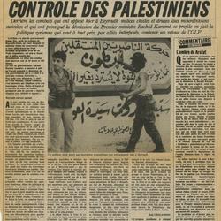 Beyrouth: Bataille pour le contrôle des Palestiniens - Libération