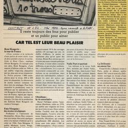 Car tel est leur beau plaisir - Contact.