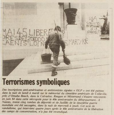 Terrorismes symboliques - Libération