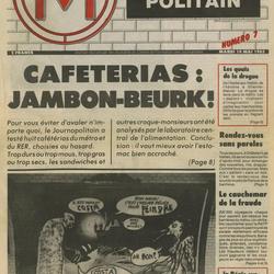 Attenta à la bombe... de peinture - Le Journo Politain n°7