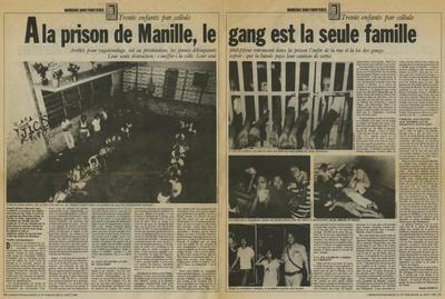 A la prison de Manille, le gang est la seule famille - Libération