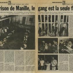 A la prison de Manille, le gang est la seule famille - Libération