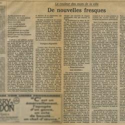 De nouvelles fresques - Le Monde