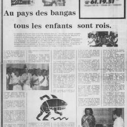 Au pays des Bangas tous les enfants sont rois - Le Journal de Mayotte