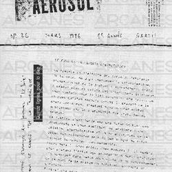Aérosol n°26