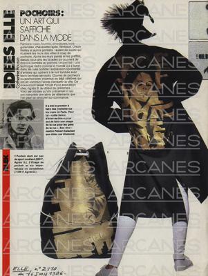 Pochoirs : un art qui s'affiche dans la mode - Elle