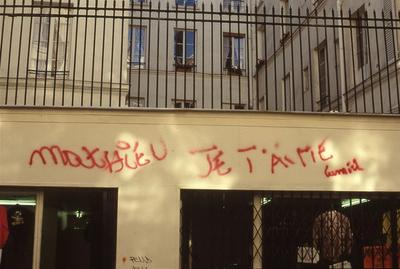 Auteur inconnu. Paris, 1988.