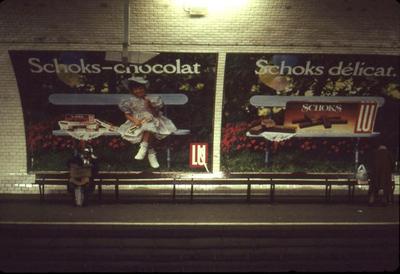 Affiche publicitaire. Paris, 1984.