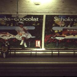 Affiche publicitaire. Paris, 1984.