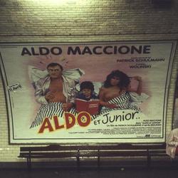 Affiche publicitaire. Paris, 1984.