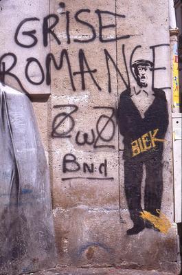 Blek le Rat, Ozwoz, auteur inconnu. Paris, 1984.