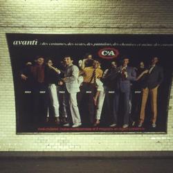 Affiche publicitaire. Paris, 1984.