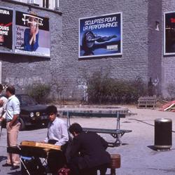 Gérard Zlotykamien, Richard Hambleton, Jérôme Mesnager. Paris, 1984.