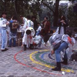 Intervention collective. Paris, 1984.