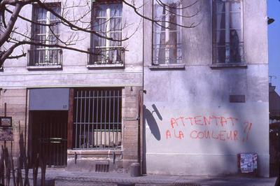Auteur inconnu. Paris, 1984.