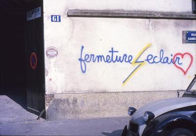 Auteur inconnu. Paris, 1984.