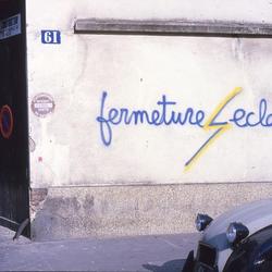 Auteur inconnu. Paris, 1984.