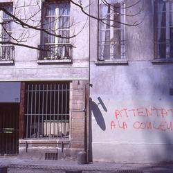 Auteur inconnu. Paris, 1984.